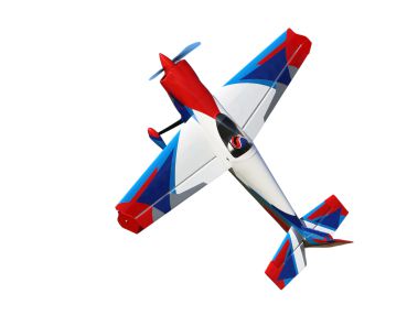 Extremeflight RC 85" Laser Weiss/Blau/Rot/Silber - ARF