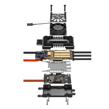 Hobbywing Platinum Pro 180A HV Regler V5 6-14s, 10 A BEC