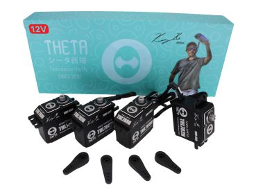 THETA KENNY KO EDITION 12V U HV 40mm Standard SERVO SET Brushless 3x THL788H 1x THL782H