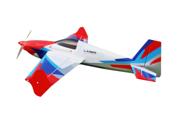 Extremeflight RC 60" Laser EXP V3 - Weiss/Blau/Rot - ARF