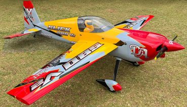 Extremeflight RC 91" Slick 580 Gelb/Rot/Grau