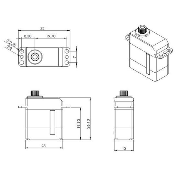 HV 93 Digital Servo