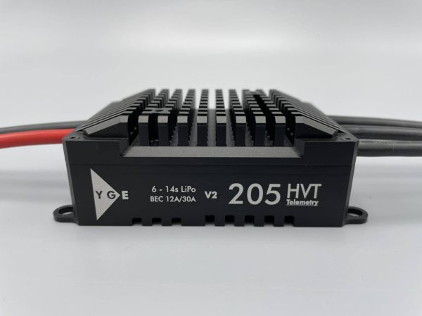 YGE 205HVT V2 - Black Edition