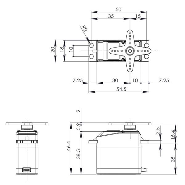 HBL 665 HV Digital Servo brushless