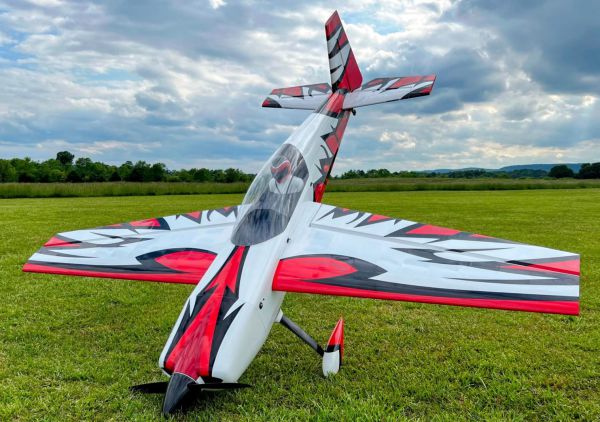 Extremeflight RC 104" Edge 540T Rot Weiss ARF