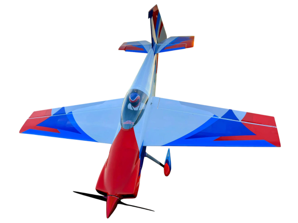 Extreme Flight RC 91" Laser V2 Weiss/Blau/Rot/Silber - ARF