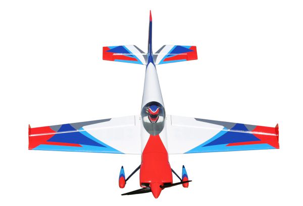 Extremeflight RC 85" Laser Weiss/Blau/Rot/Silber - ARF