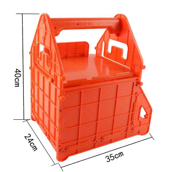 Verbrenner Starterbox/Transportbox f. Starter, Zubehör und Spritkanister - Schwarz