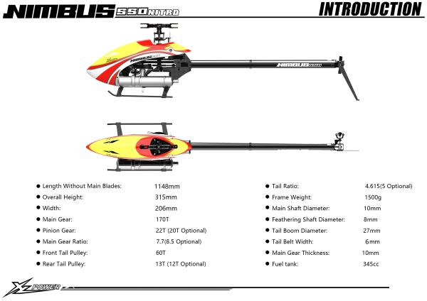 XLPower - Nimbus 550 Nitro