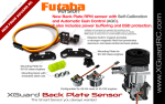 XGuard Futaba kompatibler Selbstkalibrierender V2 Backplate-RPM-Sensor